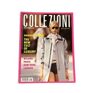 SALE Vintage Collezioni Donna Pret-a-Porter Magazine #73 2000 Y2K Runway Fashion